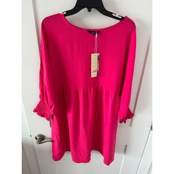 NWT Hot Pink Dress - Picture 3 of 8